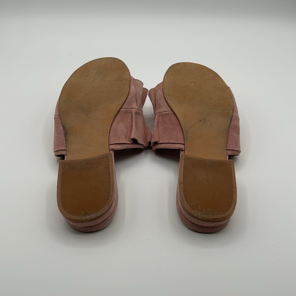 Able Pink Ruffle Sandals - Picture 3 of 3